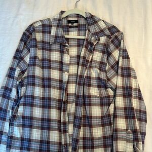 Vince plaid xl button down